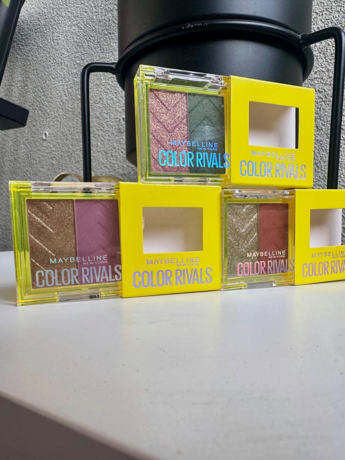 Lot de 3 duos d'ombres à paupières Maybelline Color Rivals – Maybelline 3