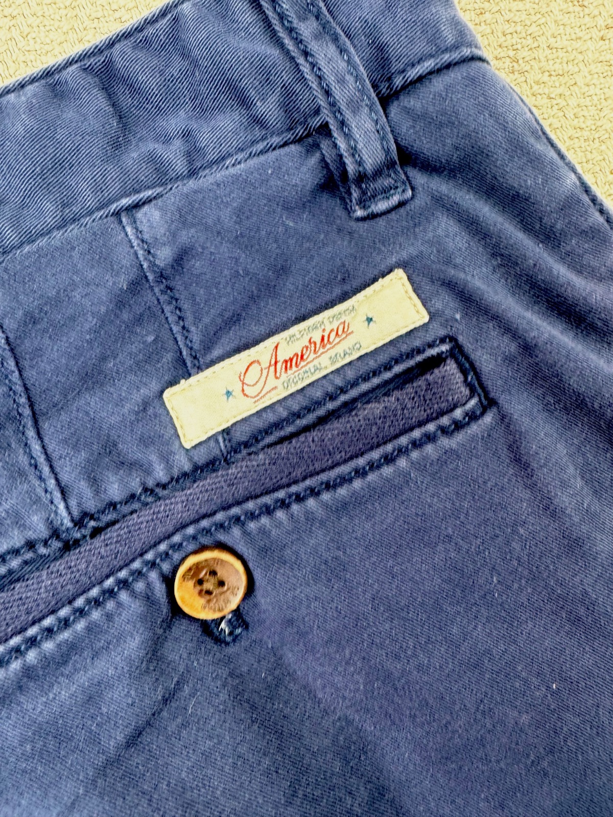 Pantalon Chino Tommy Hilfiger Bleu Marine – Tommy Hilfiger – taille L 5