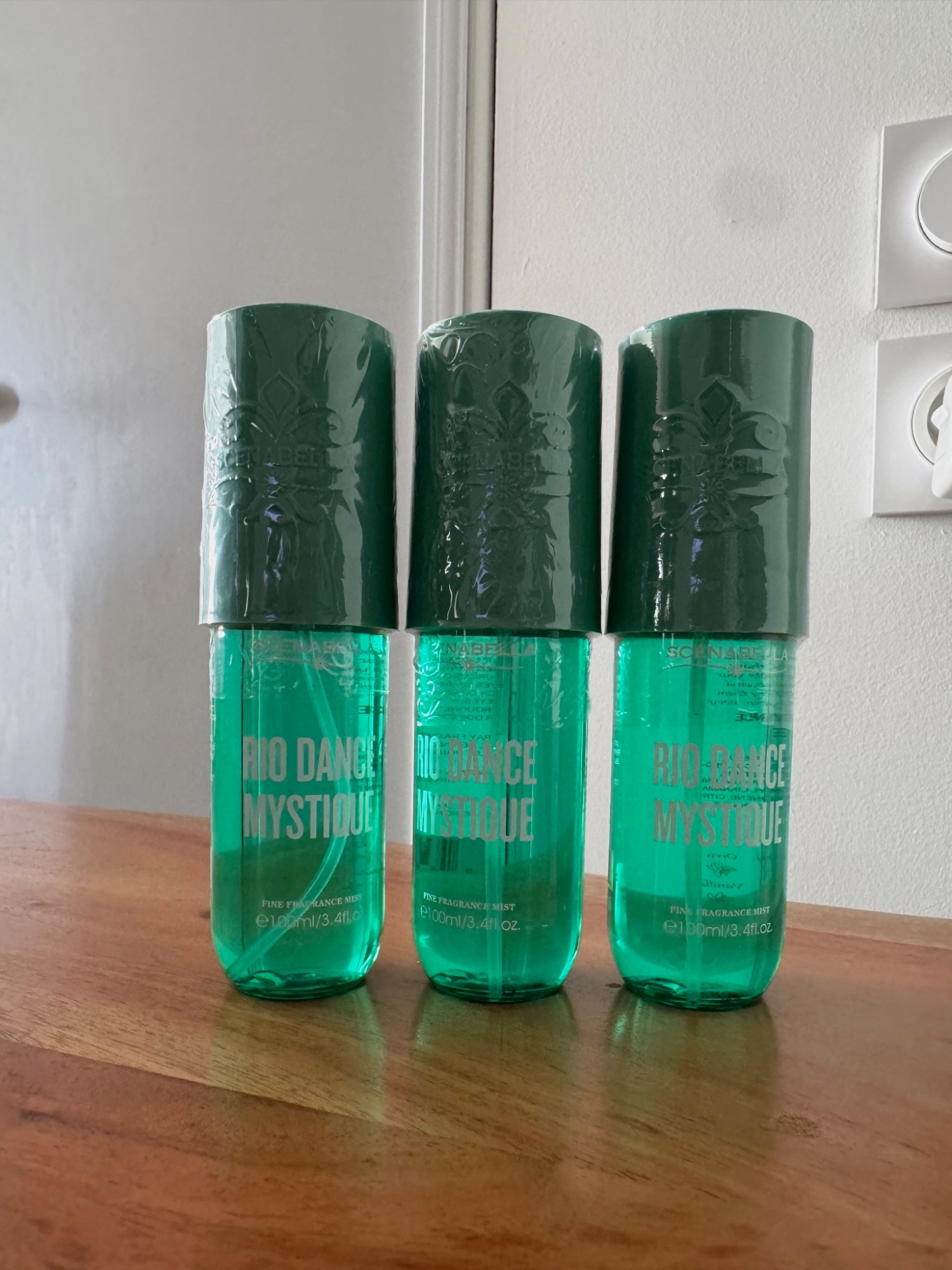 Lot de 3 brumes parfumées Scenabella Rio Dance Mystique