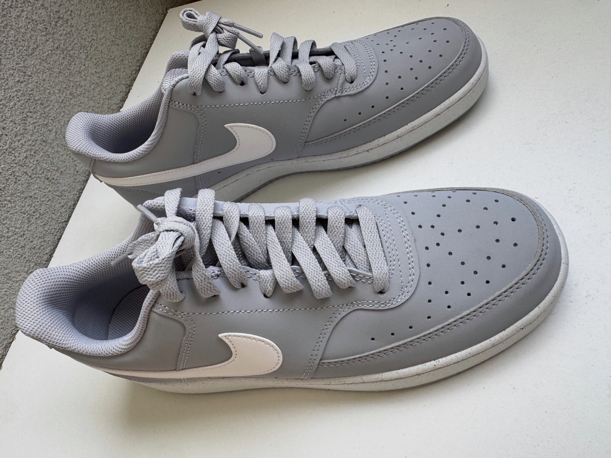 Nike Court Vision Low gris & blanc – Mixte – T.44 – Sneakers / Baskets – Nike – taille EU 44 2