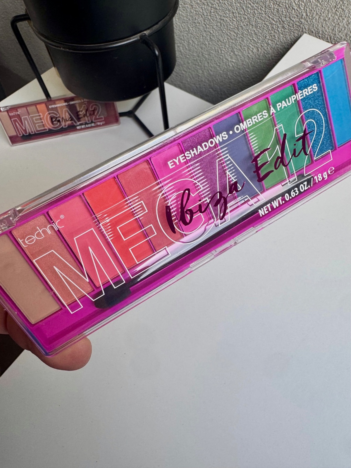 Lot de 2 palettes d’ombres à paupières Technic Mega Edit – Technic 2