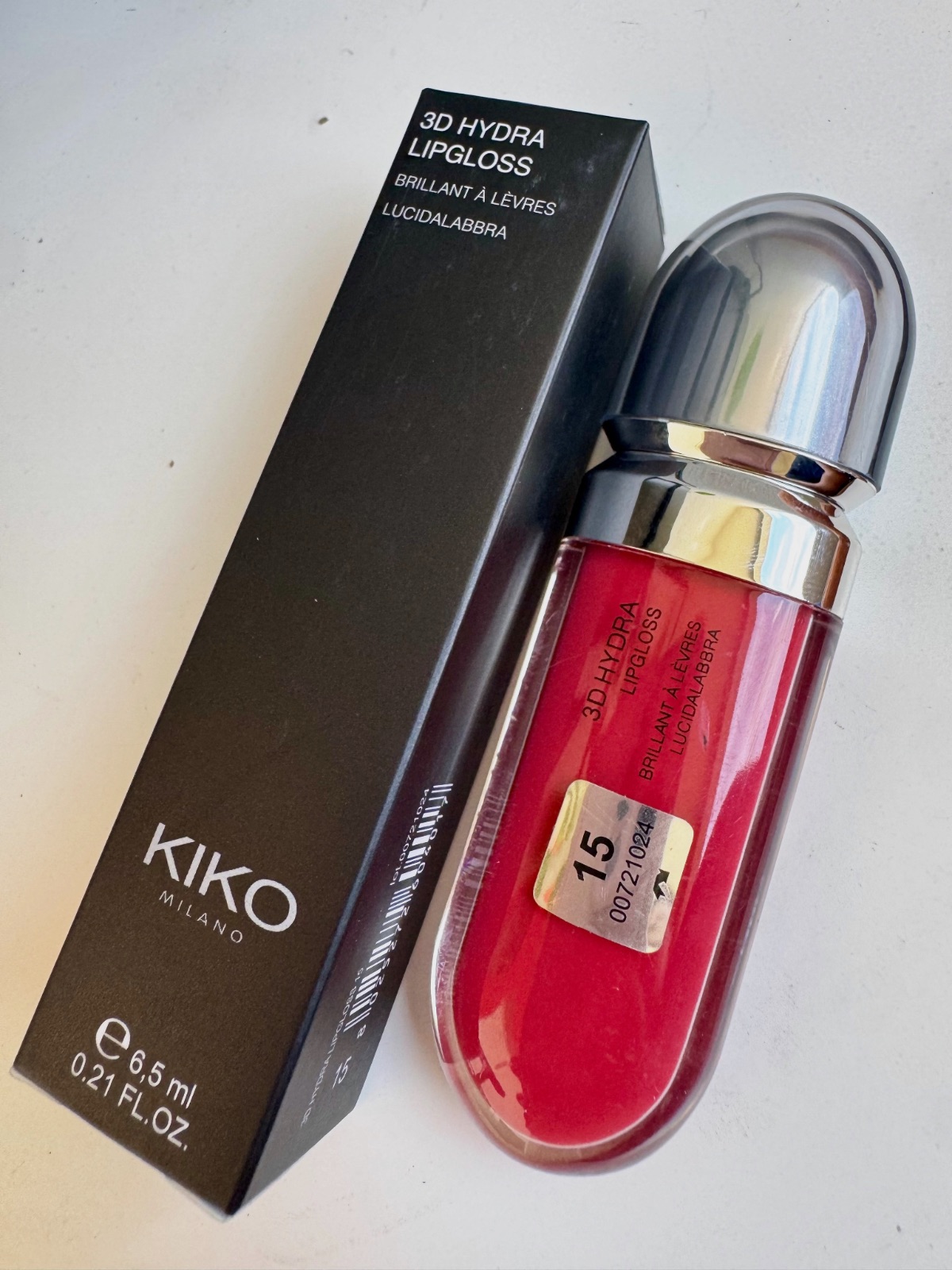 Gloss Kiko Milano 3D Hydra Lipgloss N°15 – Kiko Milano 3