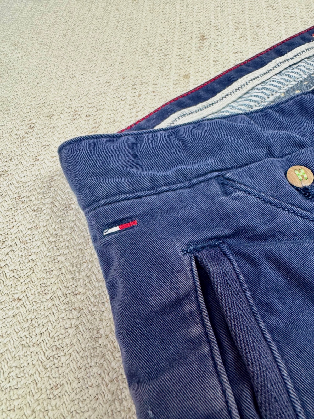 Pantalon Chino Tommy Hilfiger Bleu Marine – Tommy Hilfiger – taille L 2
