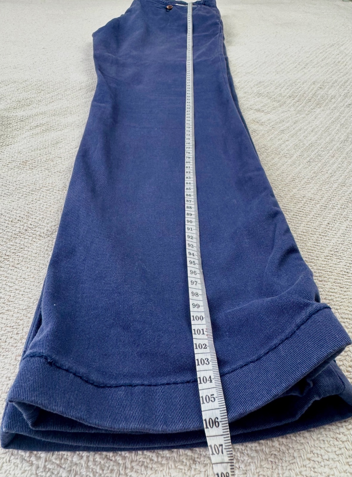 Pantalon Chino Tommy Hilfiger Bleu Marine – Tommy Hilfiger – taille L 8