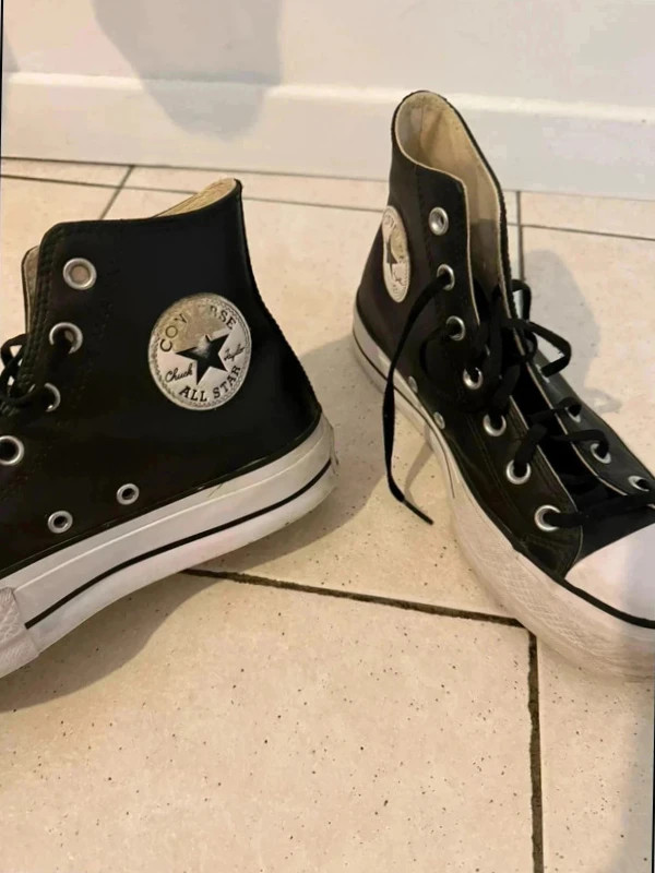 Converse cuir plateforme – Converse – taille 39 2