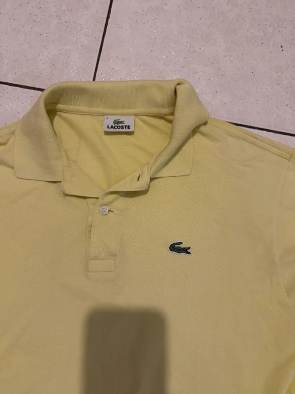 Polo Lacoste jaune – Lacoste – taille S 2