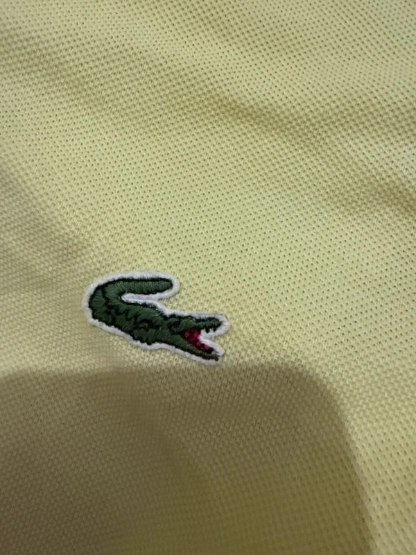 Polo Lacoste jaune – Lacoste – taille S 3