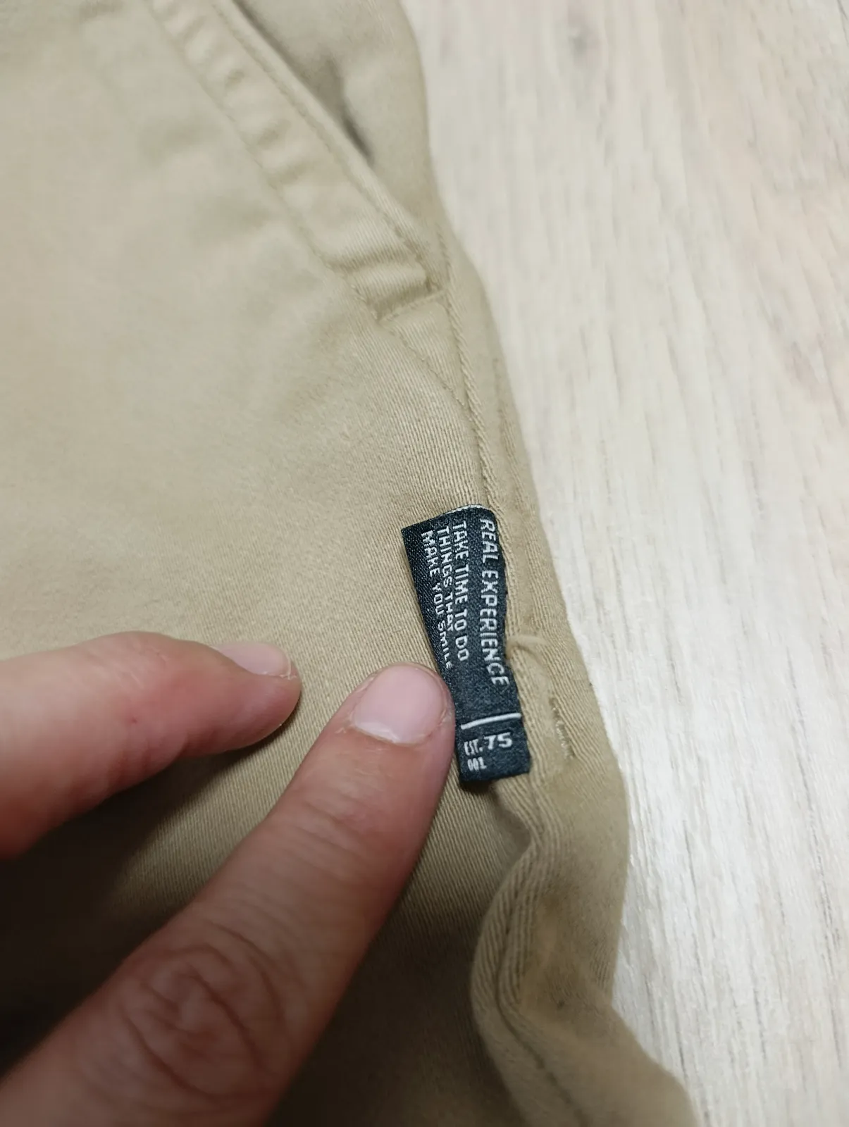 Pantalón cargo beige Zara 9/10 – Zara – taille 9 años 5