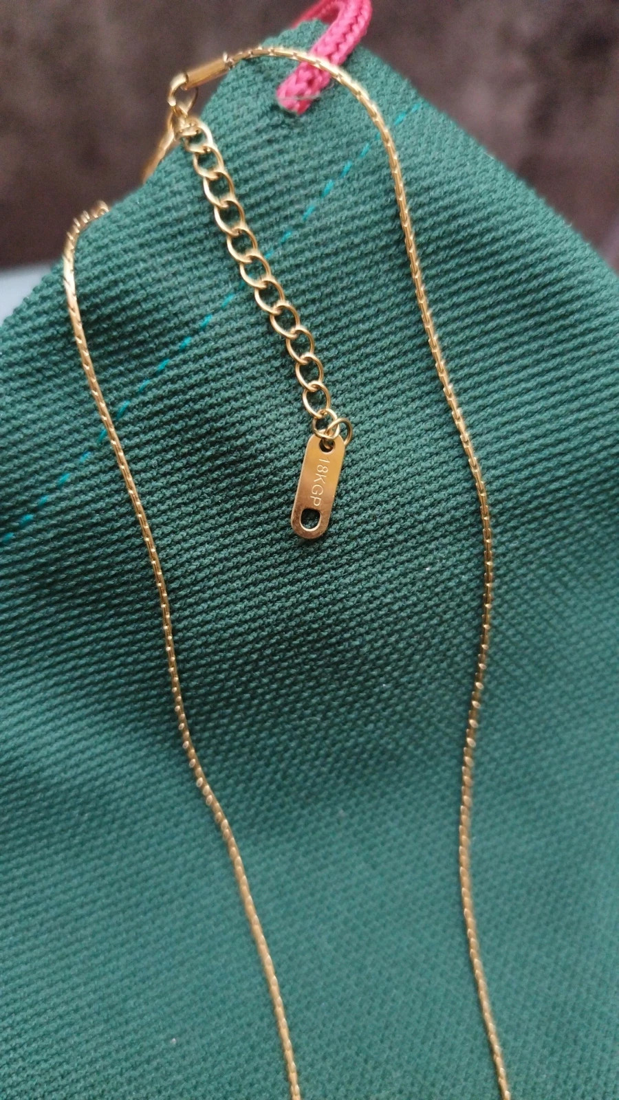 Collier pendentif coeur vintage plaqué or 18 k – Vintage 2