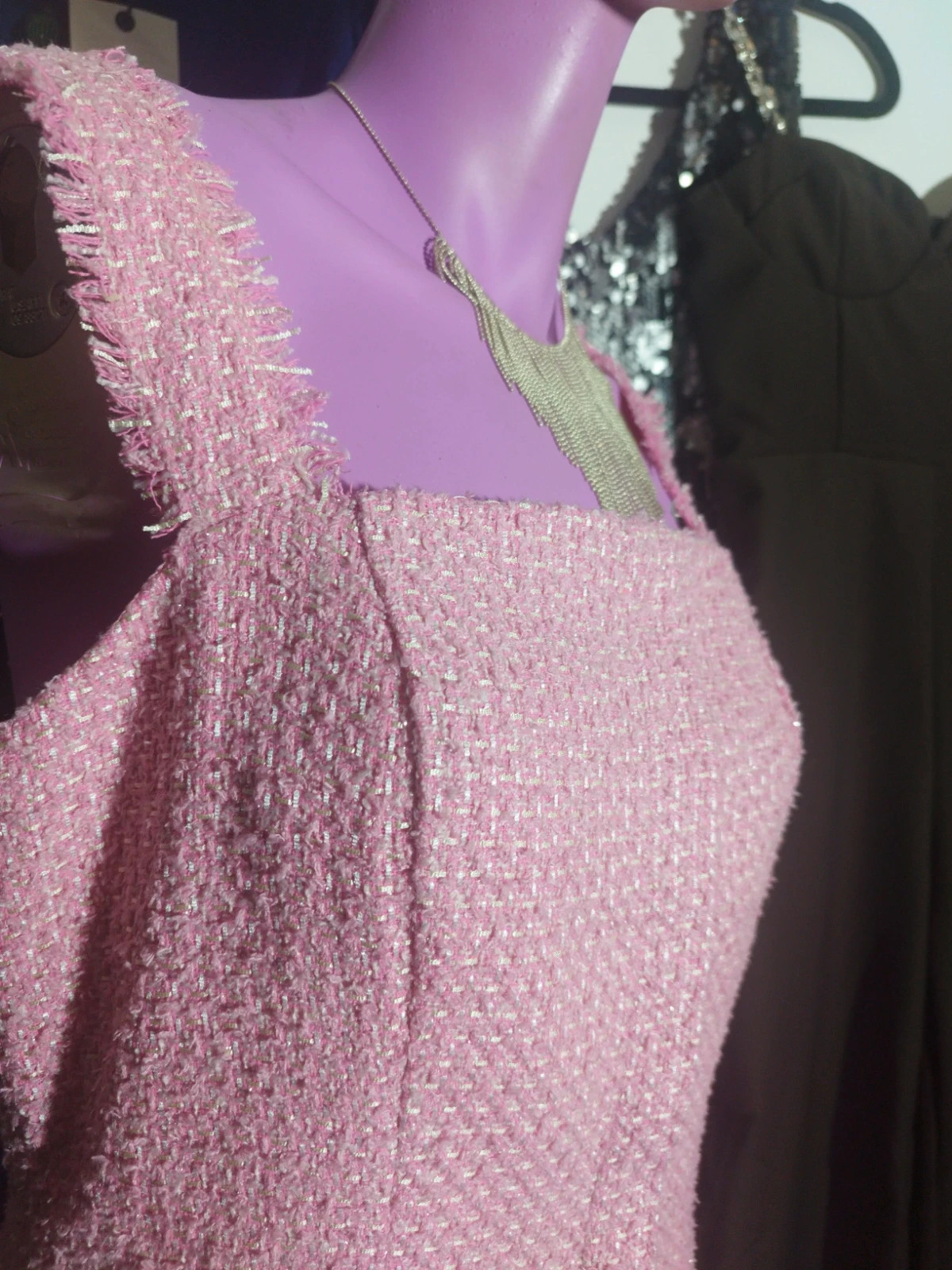Robe élégante shein taille 40 rose – Shein – taille L / 40 / 12 3