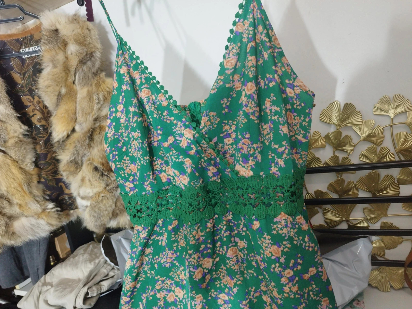 Robe été fleurie