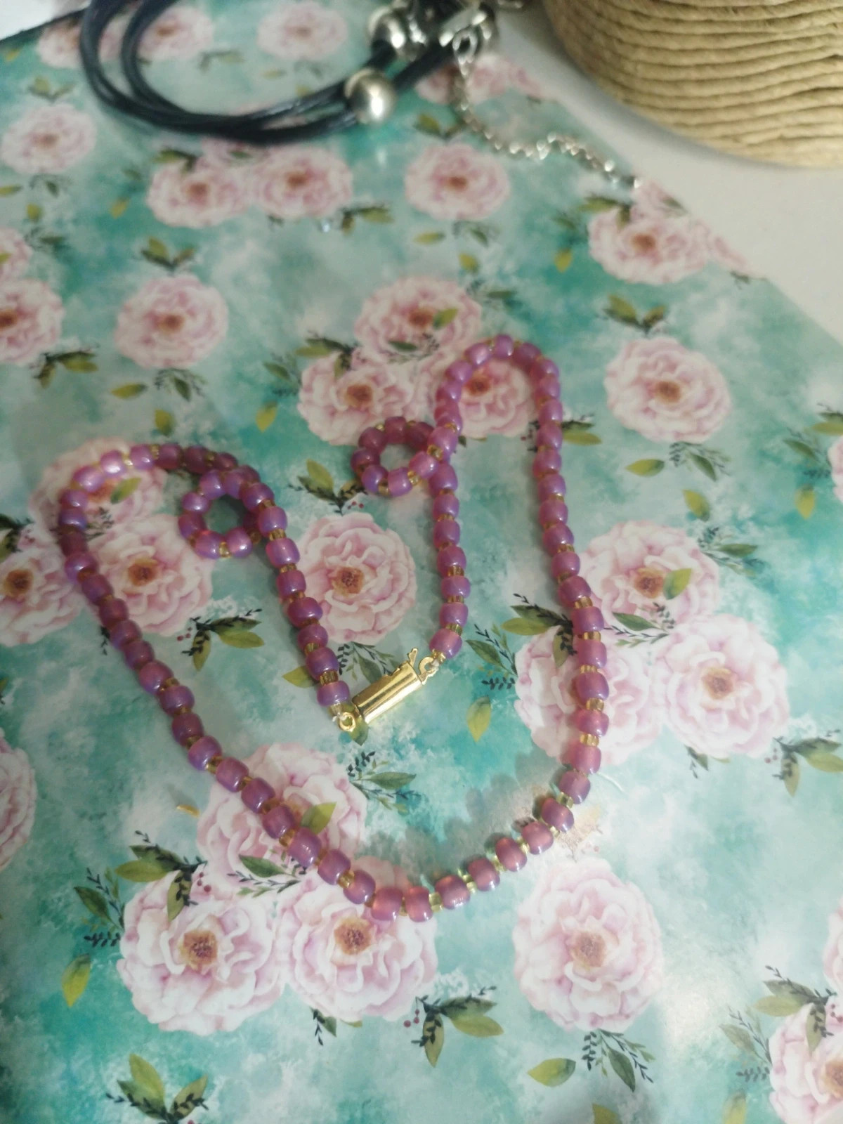 Collier pierre naturelle vintage – Vintage 4
