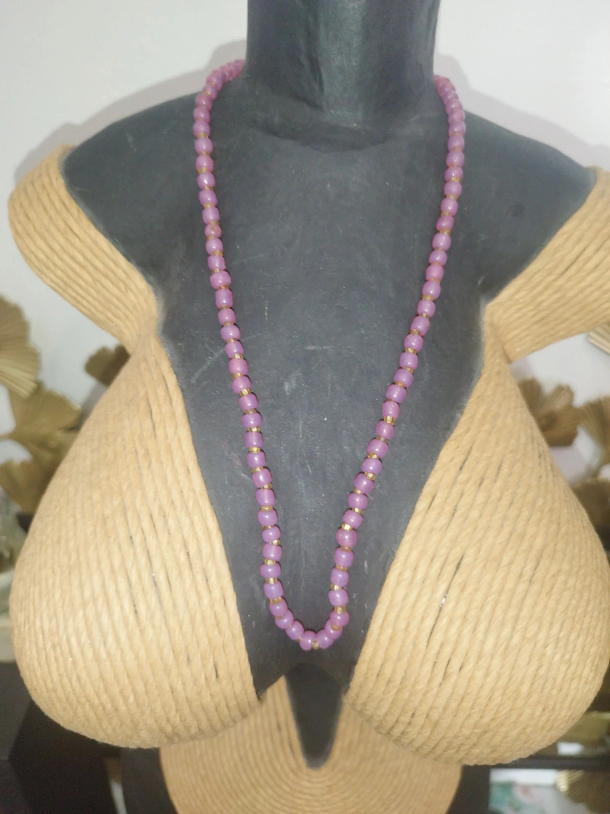 Collier pierre naturelle vintage – Vintage 3