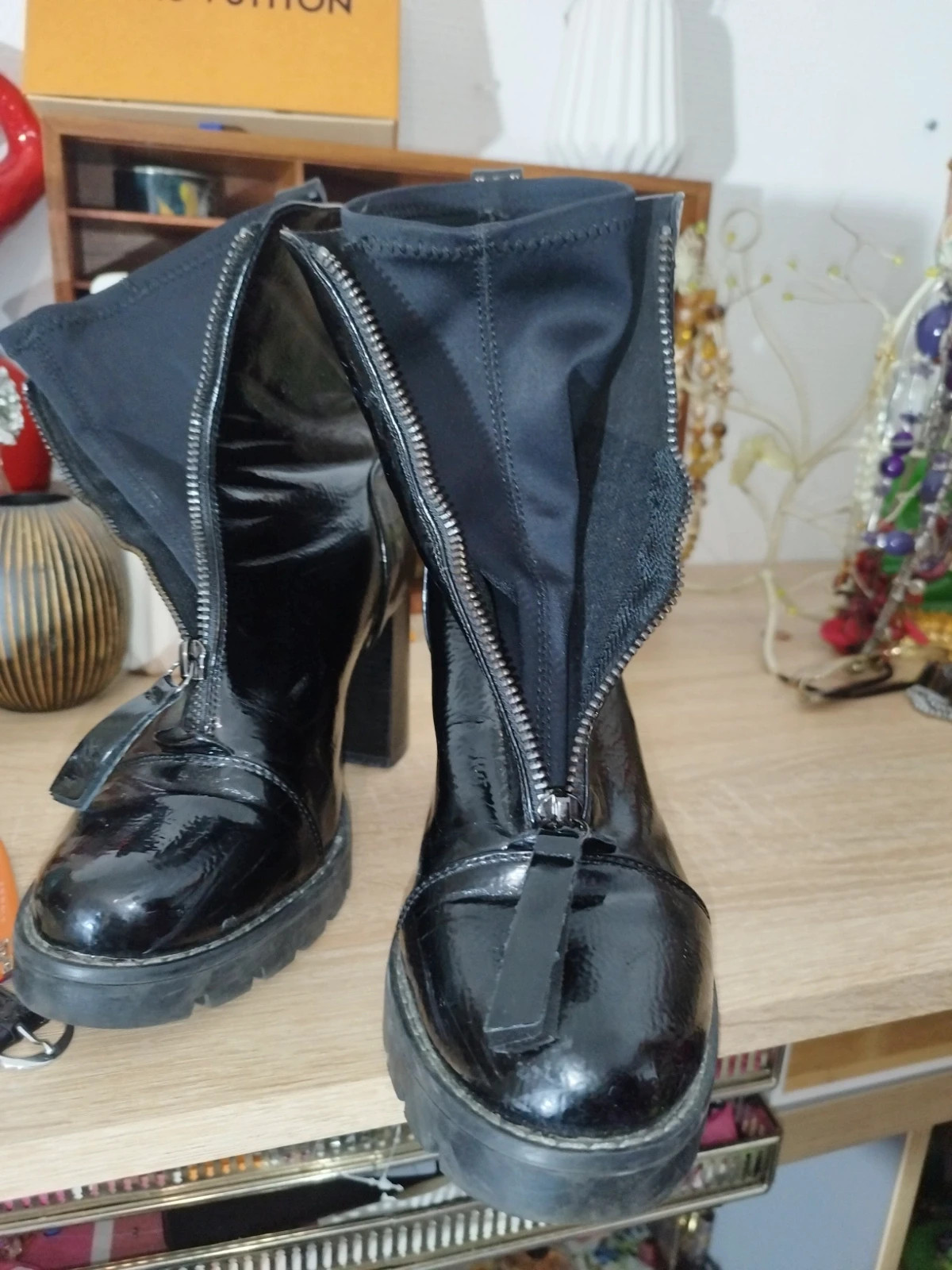 Bottines femme noir erynn – ERYNN – taille 38 4
