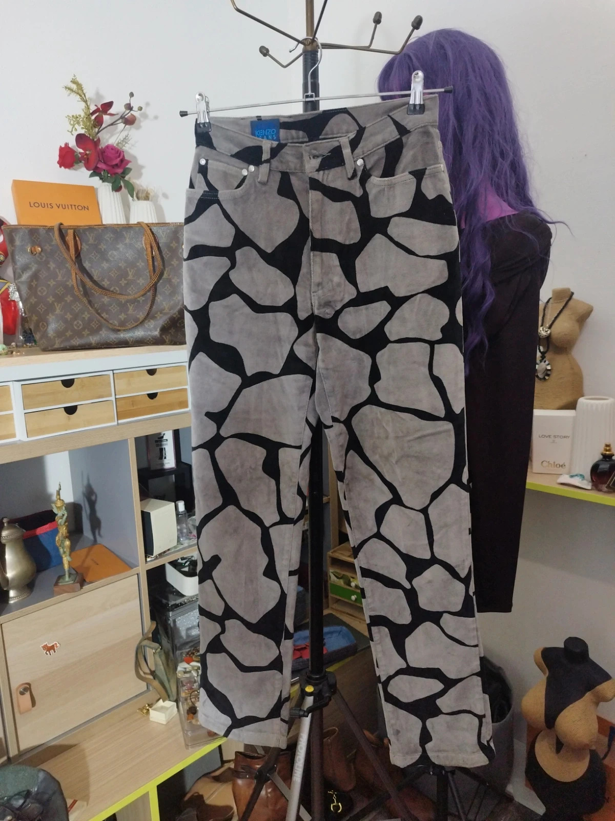 Pantalon femme voleur kenzo