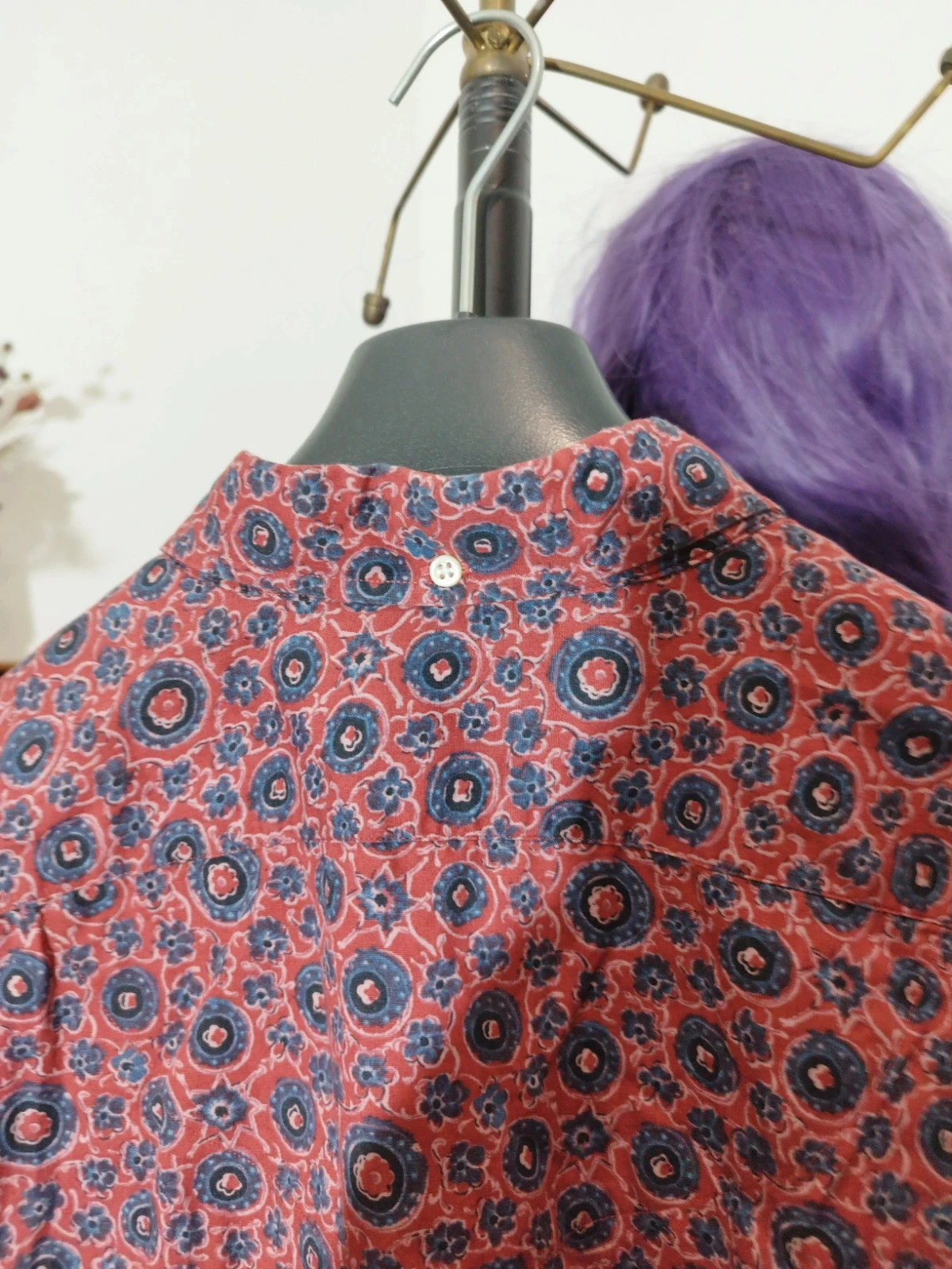 Chemise Ralph Lauren Greggor à motifs floraux, coupe carrée, taille L – Ralph Lauren – taille L 5
