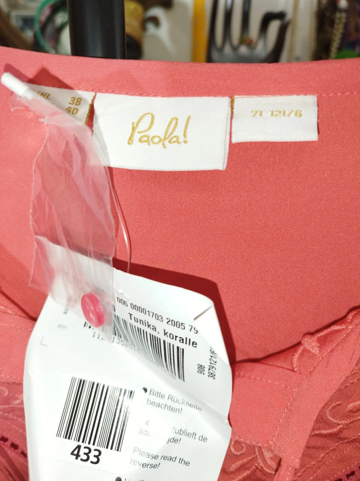 Chemisier paola piu – Paola – taille M / 38 / 10 3