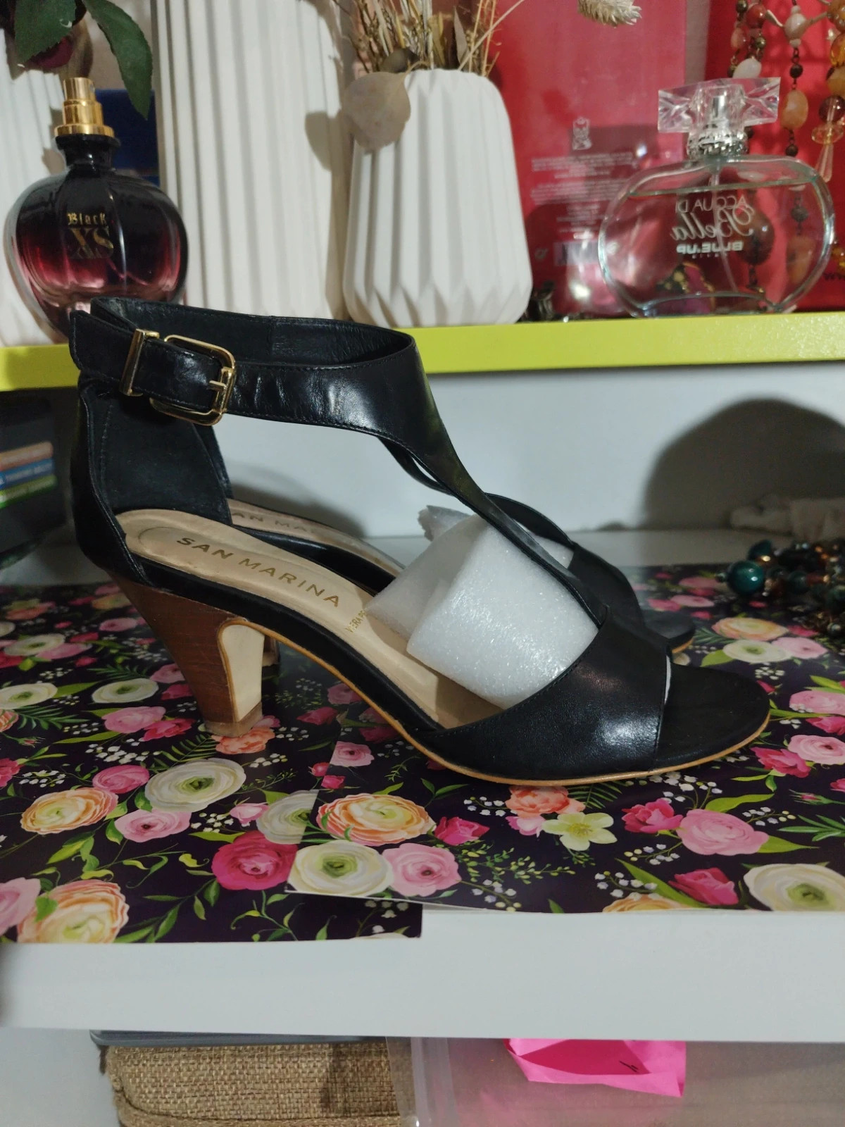 Sandales à talons noir – San Marina – taille 37 4