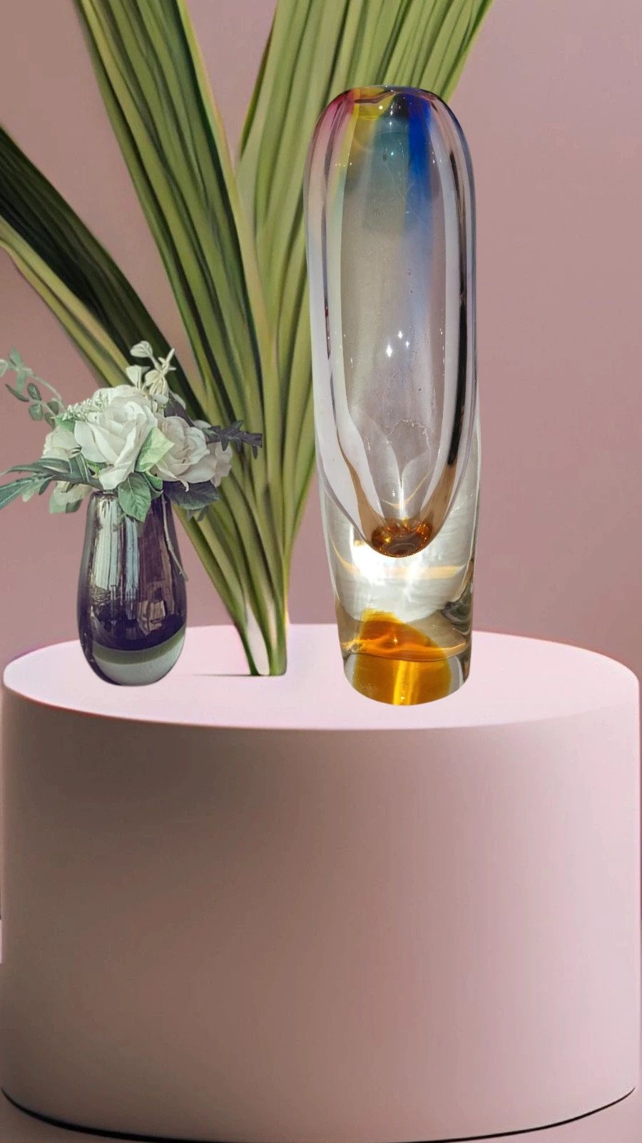 vases en verre conçus par Josef Rozinek pour Borske, République tchèque, années 1960. – Josef Rozinek 4