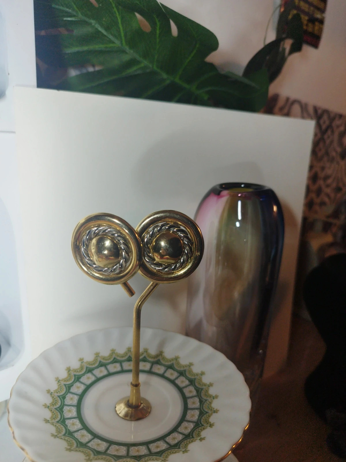 boucles d'oreilles en bronze vintage clips – Vintage 4