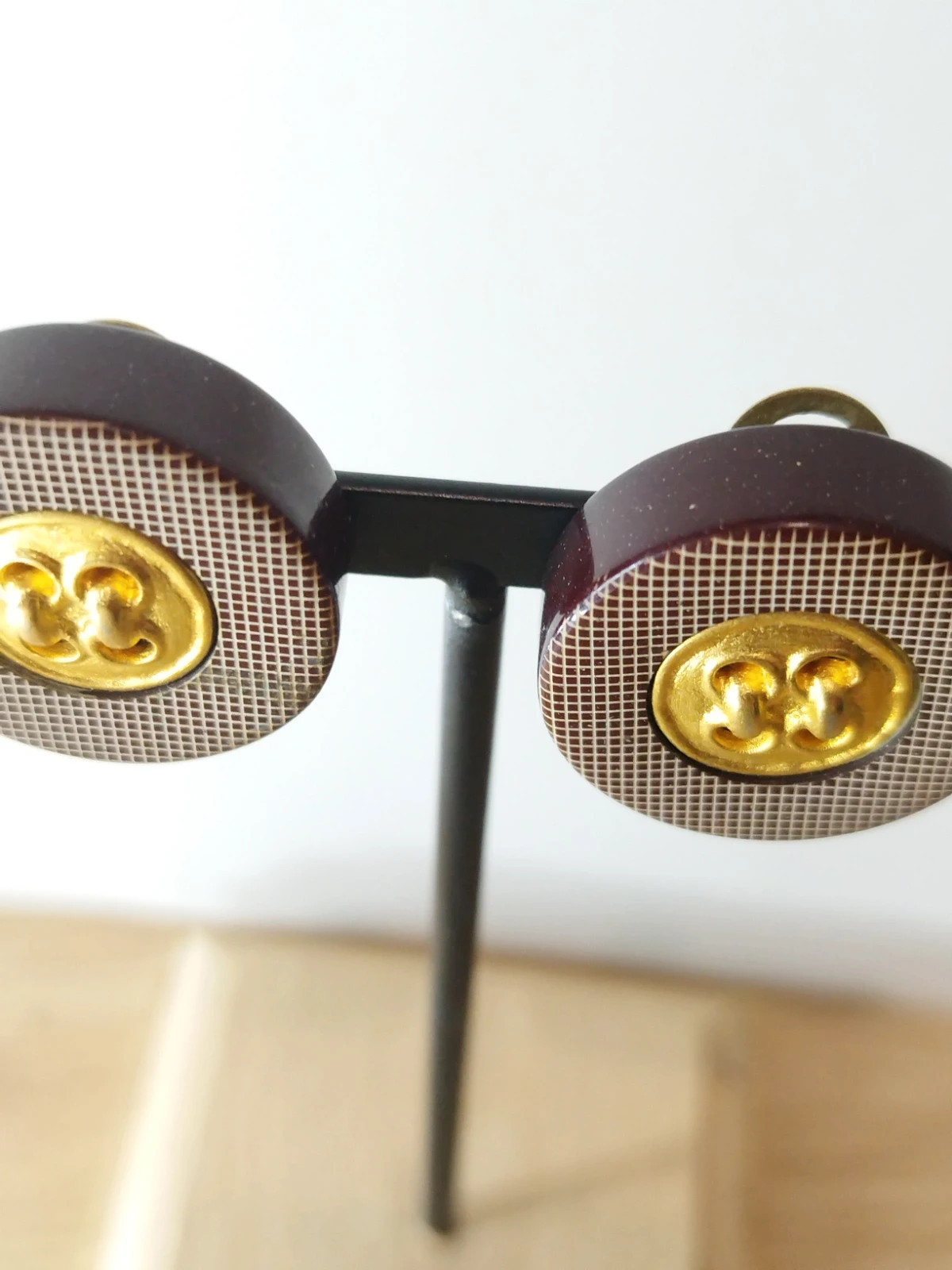 Boucles d'oreilles vintage fantaisie – Vintage 4