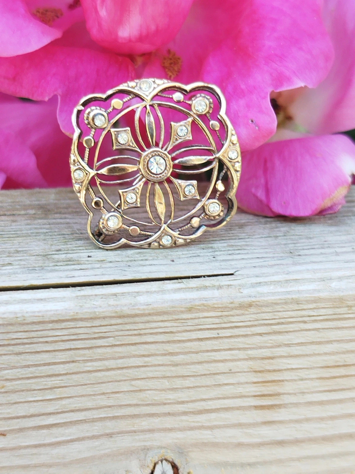 Broche victorienne en or 9k