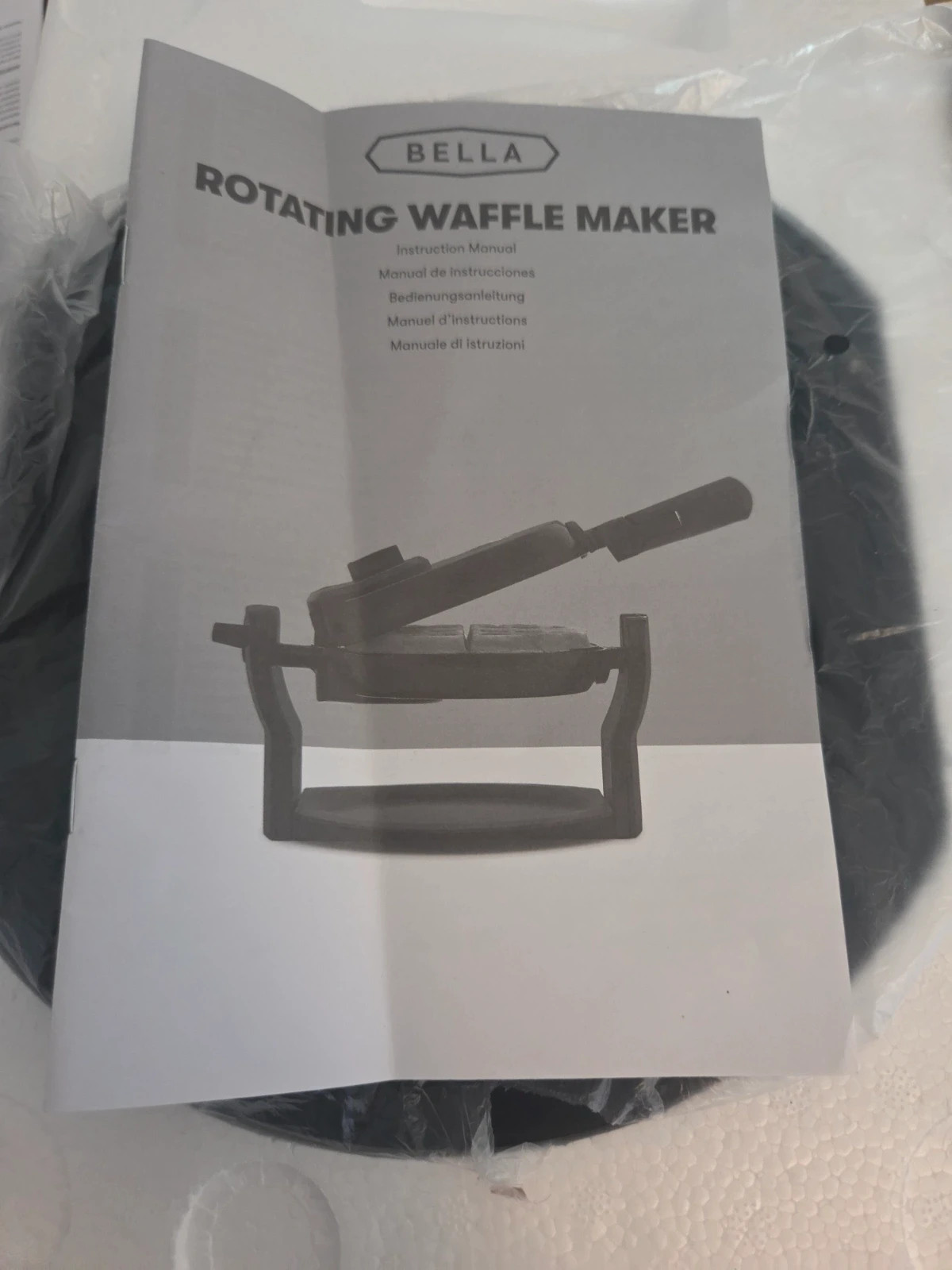 Gofrera giratoria BELLA Rotating Waffle Maker - En caja con accesorios – Bella 2
