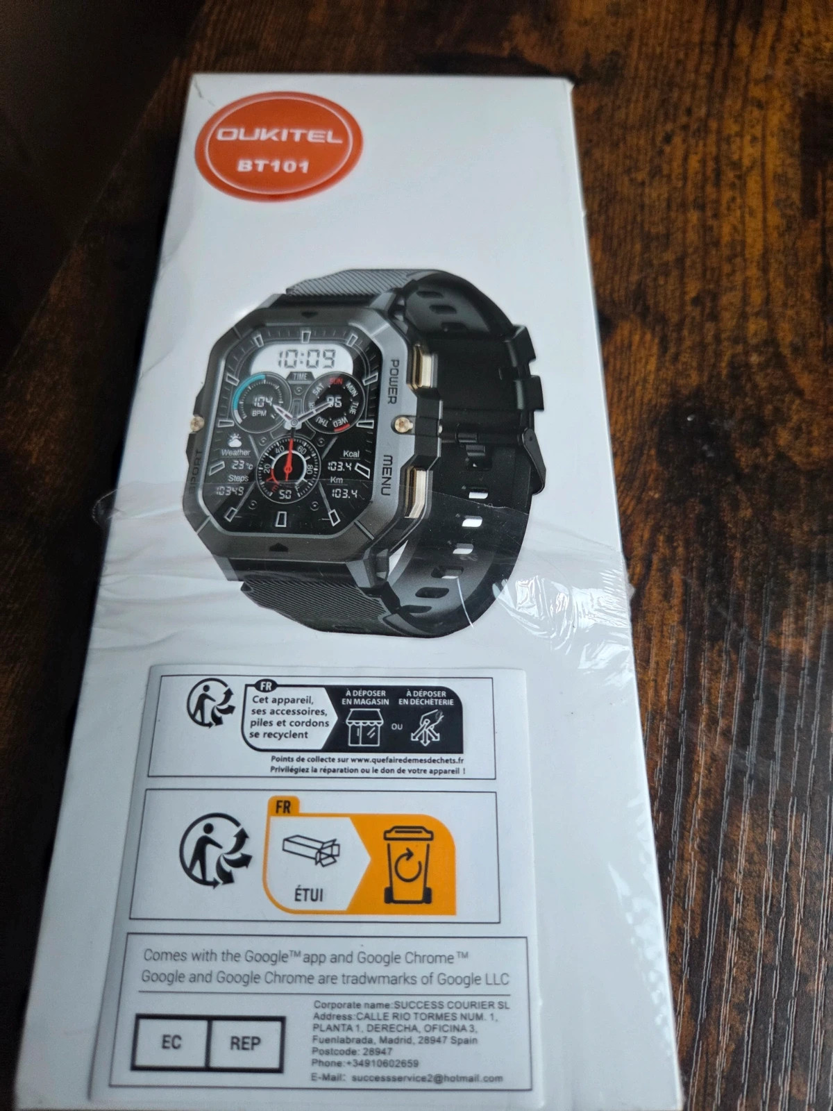 Smartwatch Oukitel BT101 Nuevo Rugged Militar Estado: Nuevo con etiquetas / Nuevo en caja – Oukitel – taille Taille unique 3