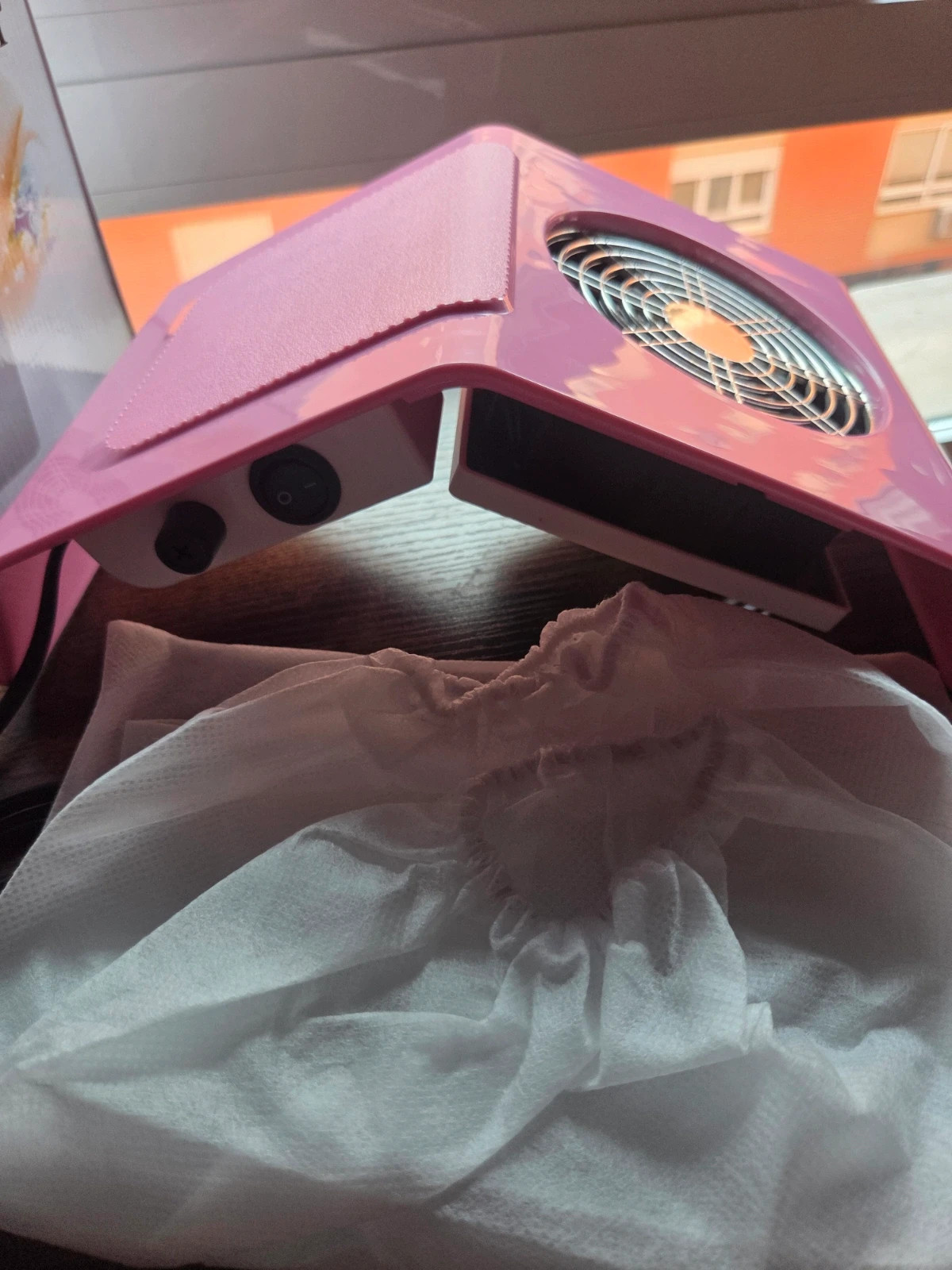 Aspirador de uñas profesional rosa 40W (Nail Dust Collector) – Nail 2