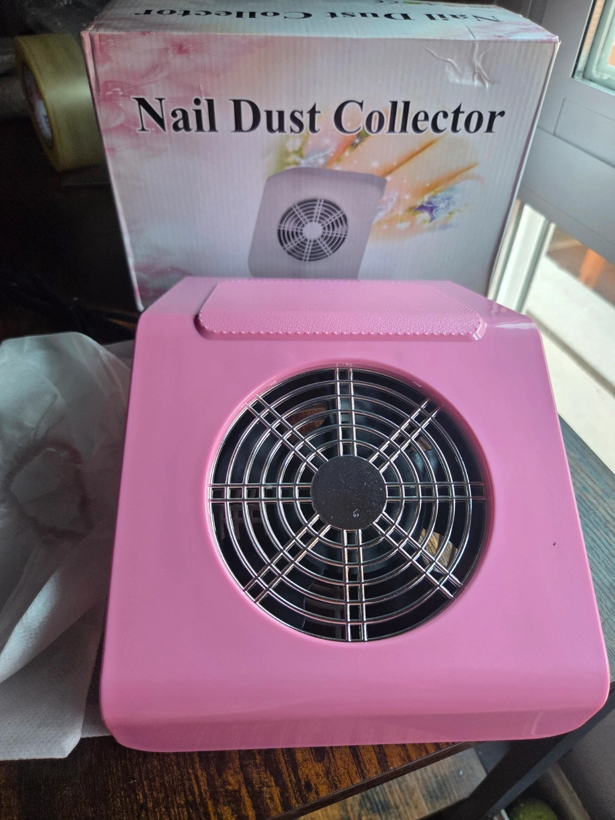 Aspirador de uñas profesional rosa 40W (Nail Dust Collector) – Nail 3
