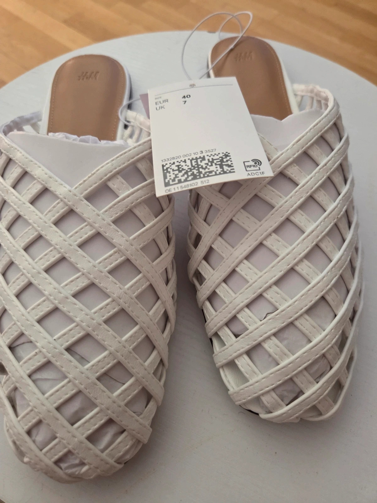 Mules planos trenzados H&M - Nuevos con etiqueta (Talla 40) – H&M – taille 40 3