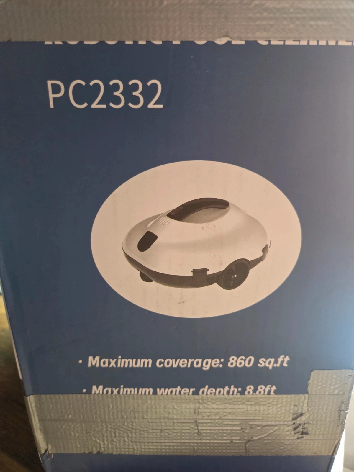 Robot limpiafondos inalámbrico para piscina PC2332 – Blossom 3