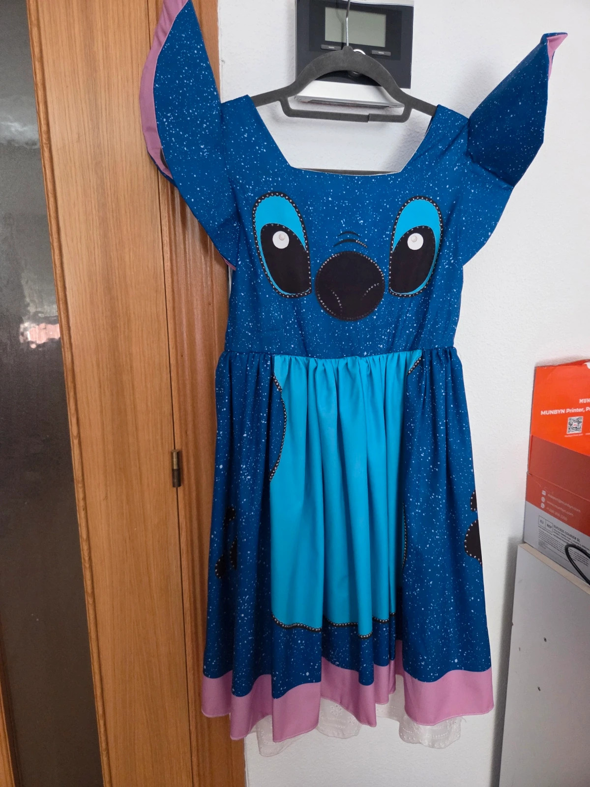 Disfraz Stitch Niña Talla 150 Completo: Vestido + Guantes + Diadema + Calcetines – Stitch – taille 12 ans / 152 cm 2