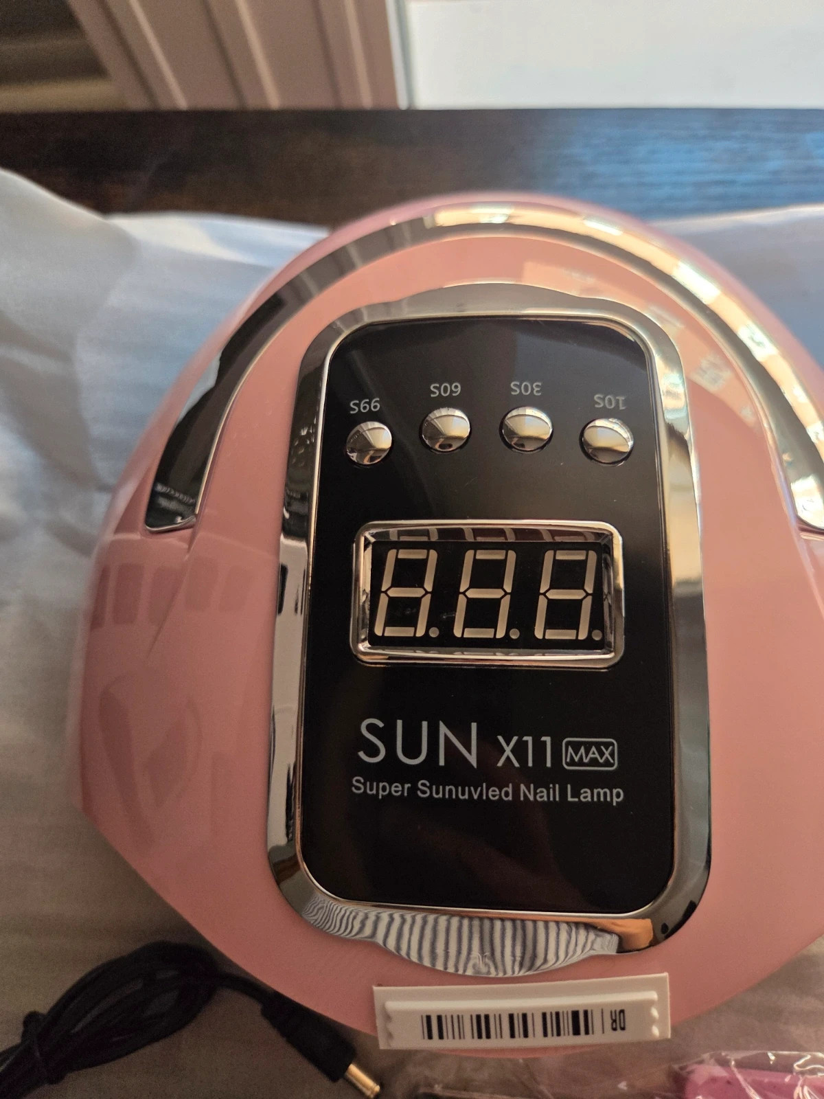 Lámpara Uñas Gel SUN X11 MAX Rosa + Kit Herramientas – Sun 4