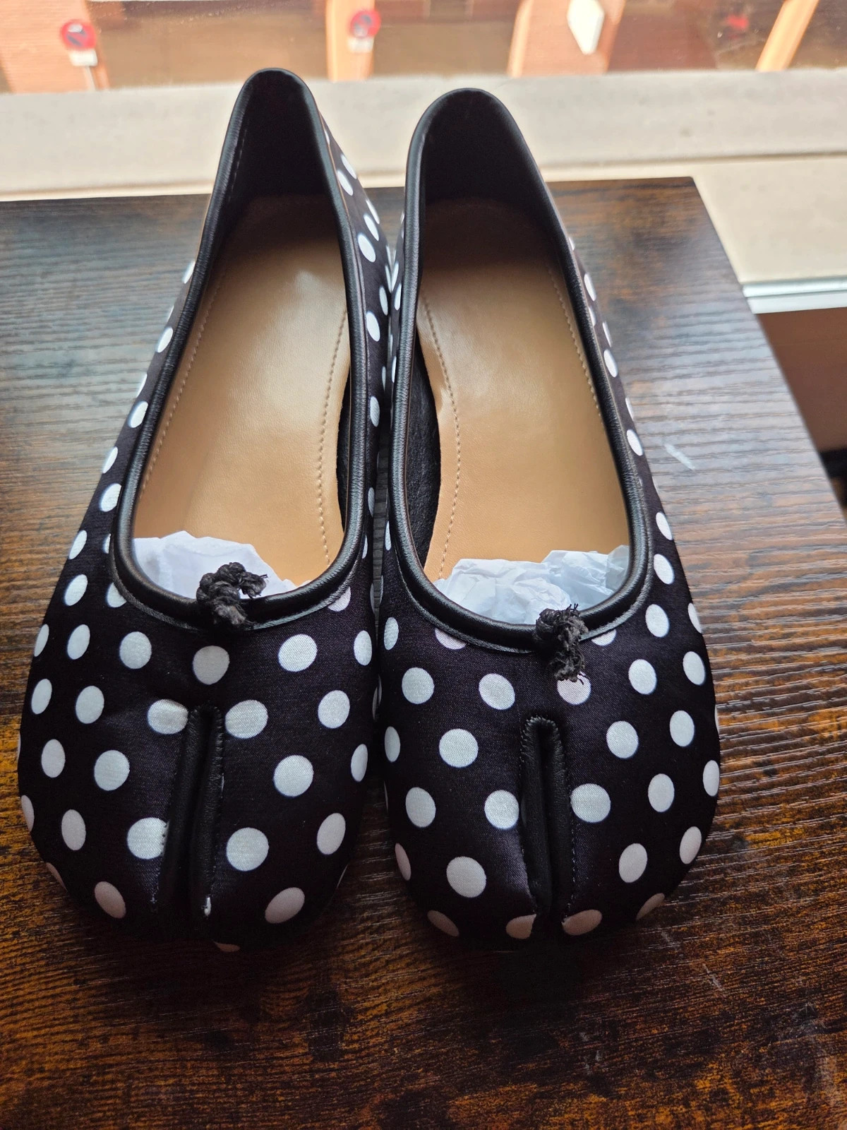 Bailarinas Tabi de lunares estilo japonés - Talla 39 (Marcadas 40, tallan pequeñas) – Tabi – taille 39 2