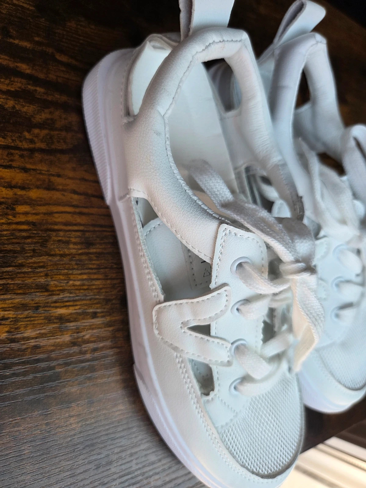 Zapatillas / Sneakers blancas caladas de verano (Plantilla 24 cm) – Blanca – taille 37 3