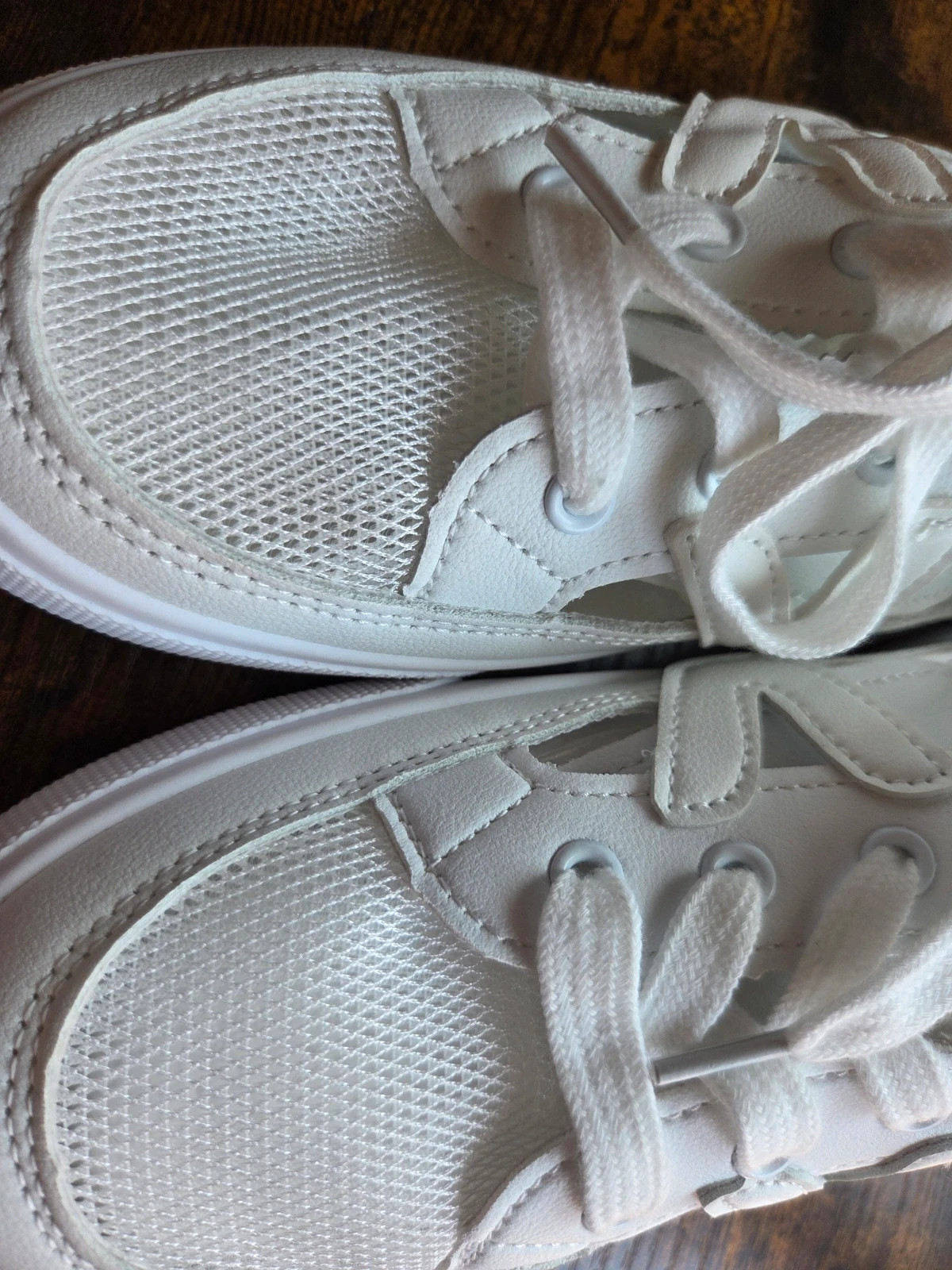 Zapatillas / Sneakers blancas caladas de verano (Plantilla 24 cm) – Blanca – taille 37 4
