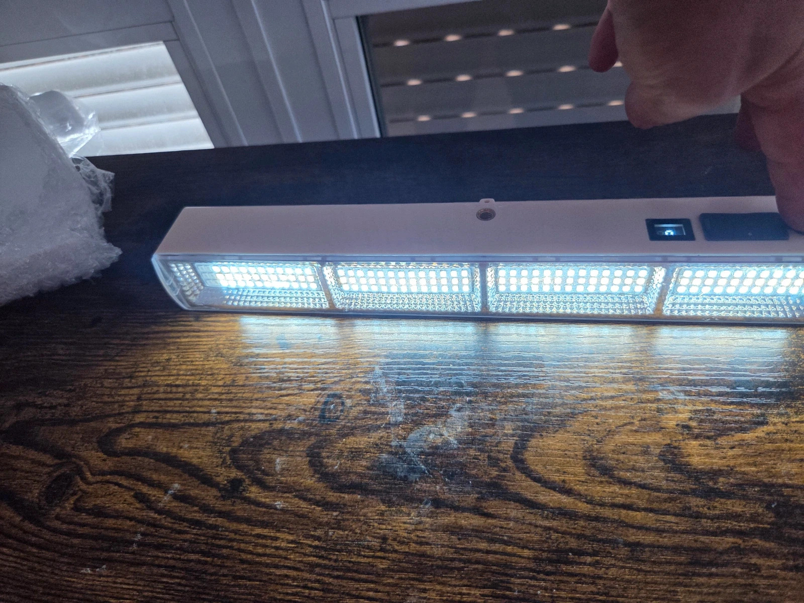 Lámpara LED solar y USB 30cm