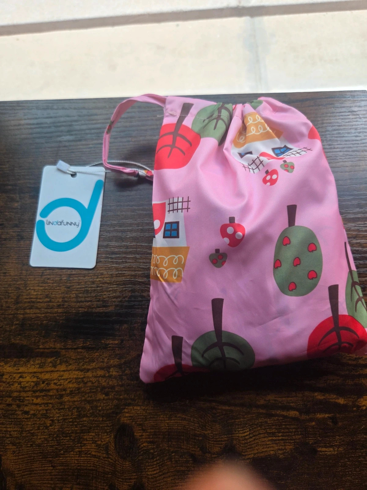 Babi escolar impermeable Linda Funny con bolsa – Talla S (Nuevo precintado) – Lindafunny – taille S 3