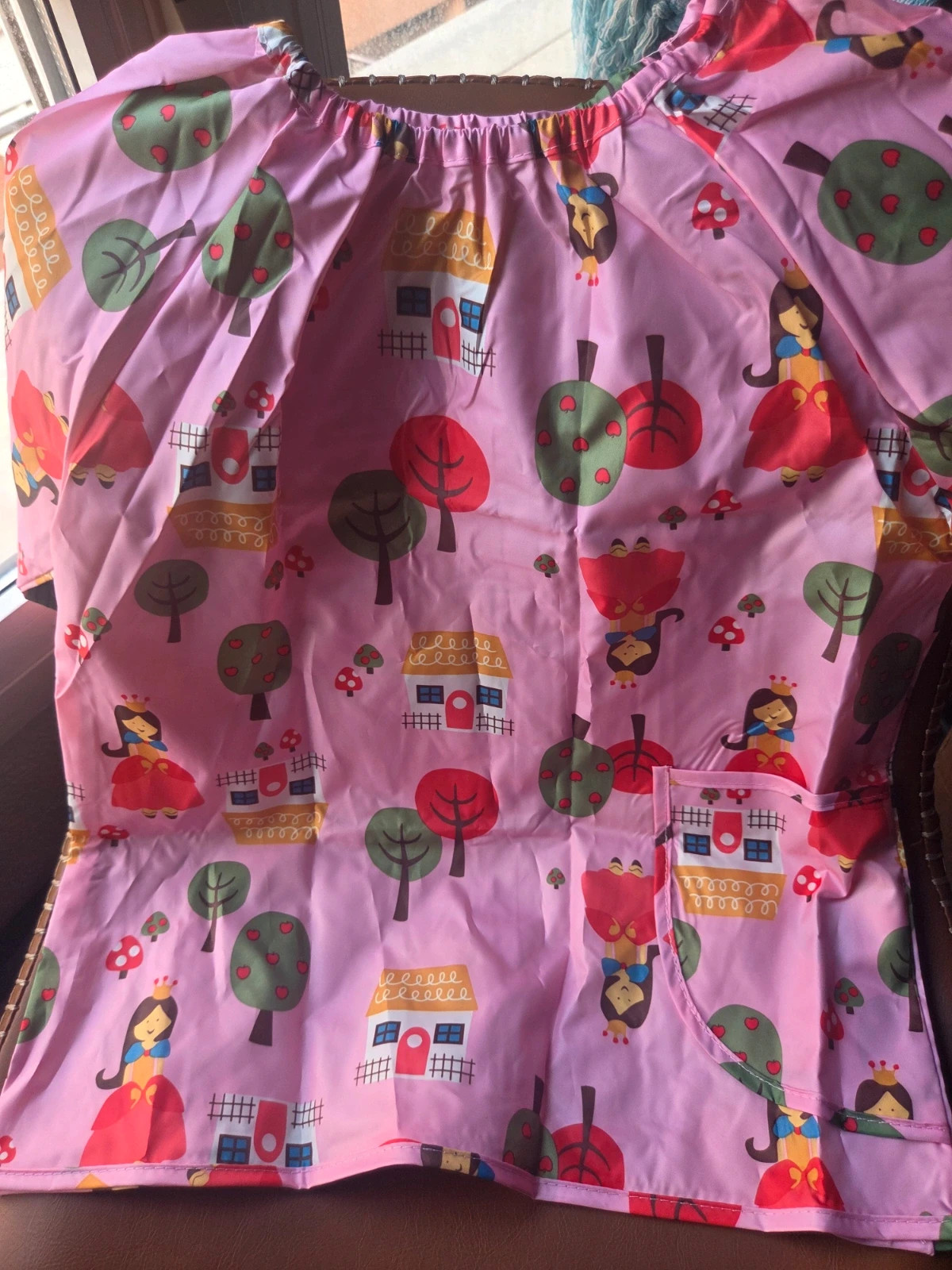Babi escolar impermeable Linda Funny con bolsa – Talla S (Nuevo precintado) – Lindafunny – taille S 5
