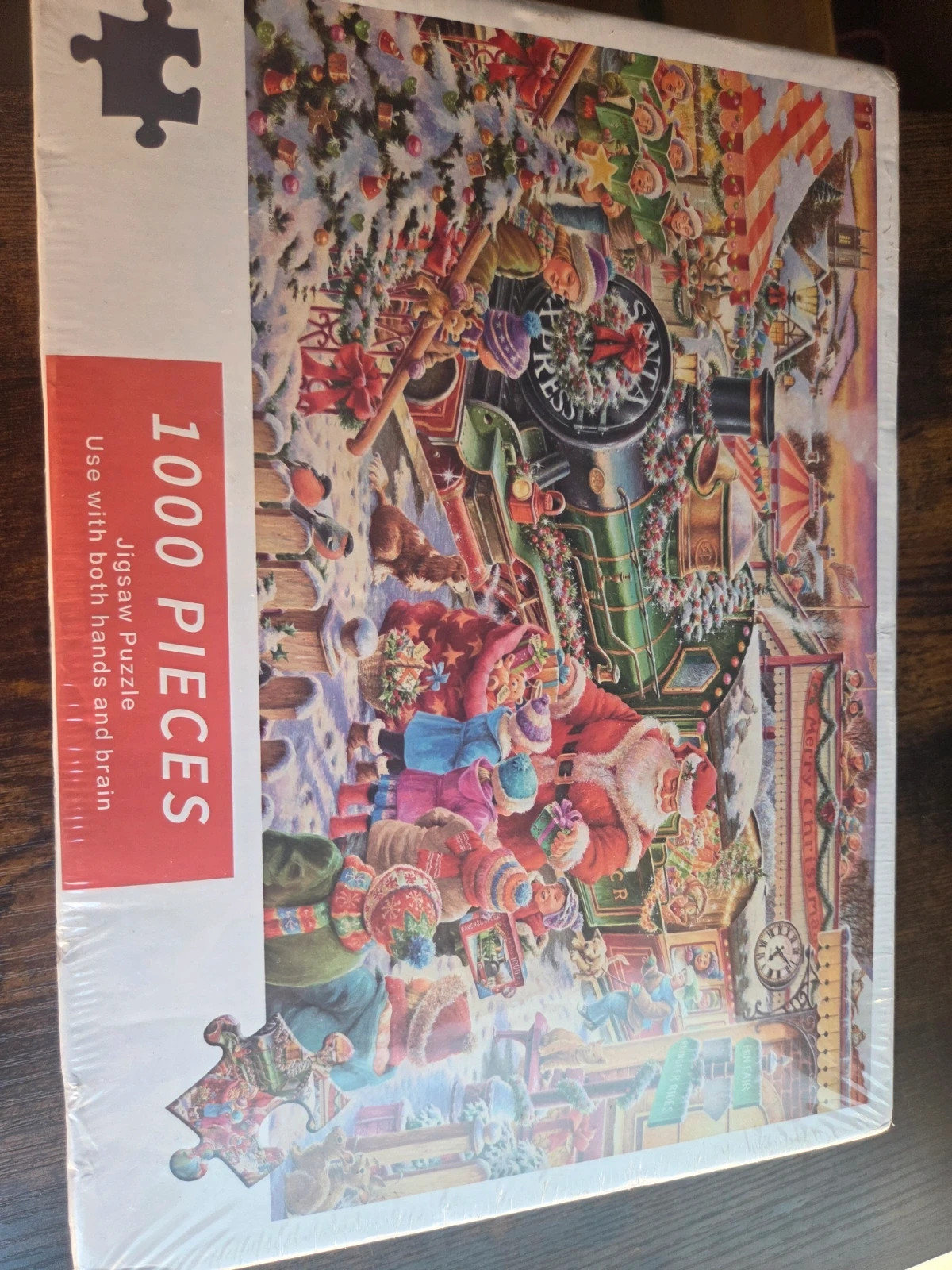 Puzzle 1000 Piezas "Christmas Gift Train" (Nuevo y Precintado) – Action 2