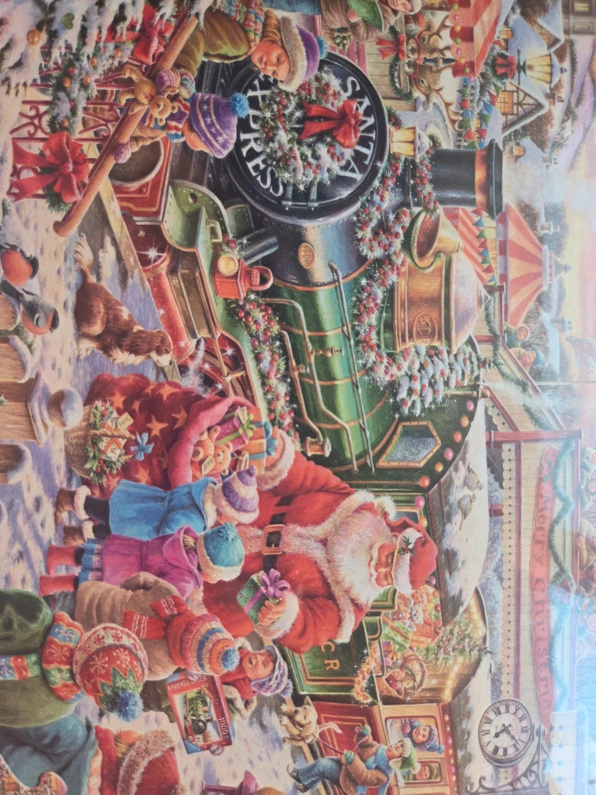 Puzzle 1000 Piezas "Christmas Gift Train" (Nuevo y Precintado)