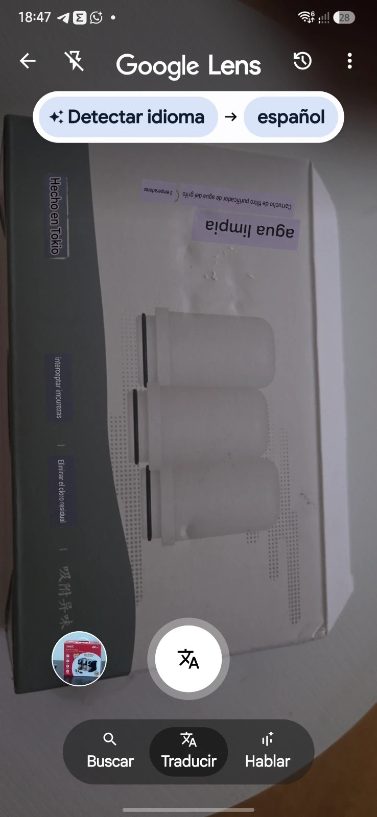 Pack 3 Cartuchos Filtro Purificador de Agua para Grifo (Nuevos) – JINGZAO 2