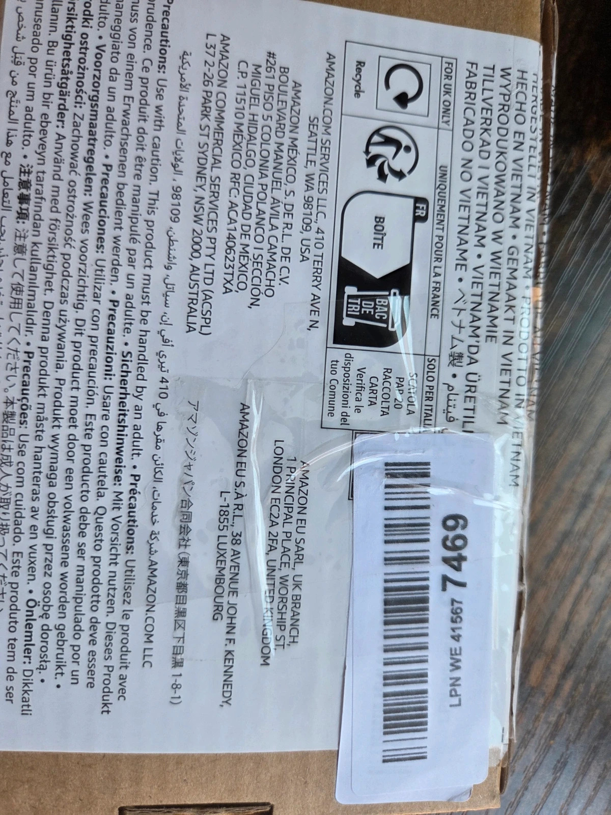 Cable HDMI a VGA Amazon Basics 1.8m (182.8 cm) - Nuevo en caja – Amazon 3