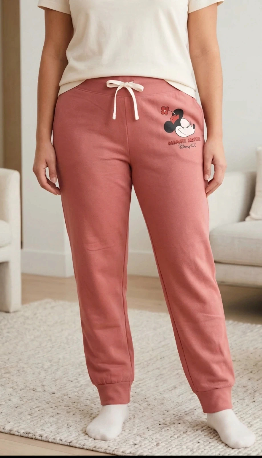 Pantalón de chándal Minnie Mouse Disney 100 - Nuevo Talla L – Disney – taille M / 38 / 10 2