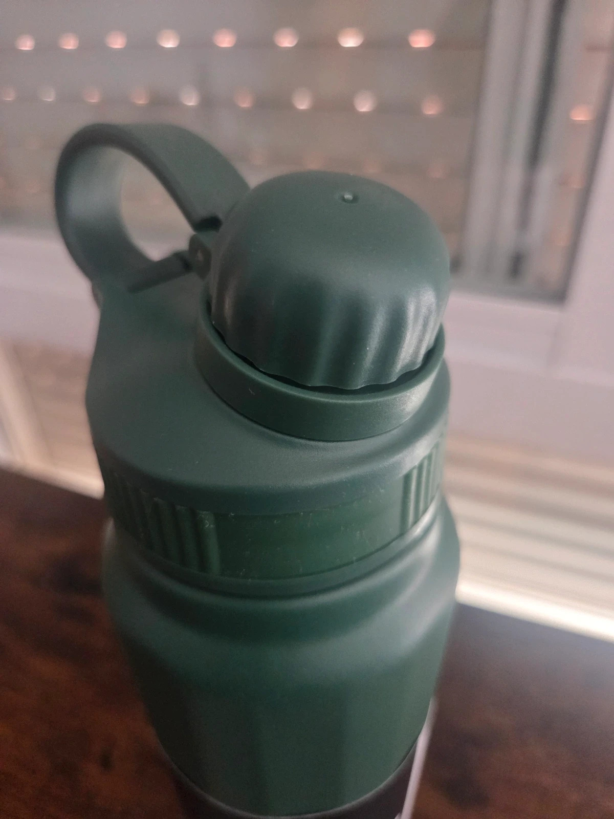 Botella Térmica Outdouse Verde Acero Inoxidable (Nueva + Accesorios)