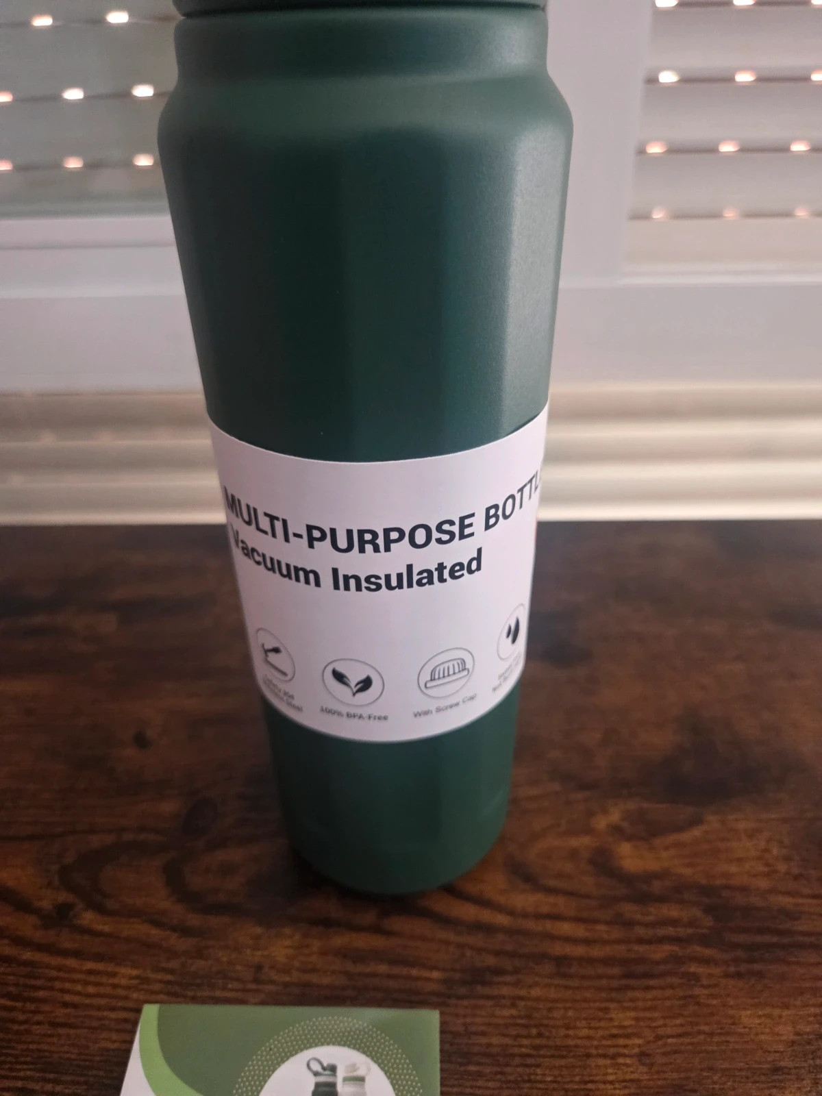 Botella Térmica Outdouse Verde Acero Inoxidable (Nueva + Accesorios) – Travel 4