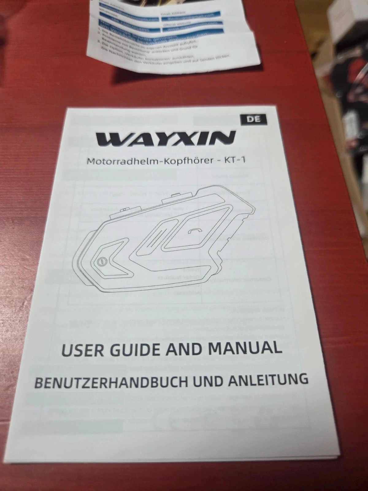 Auriculares / Intercomunicador Wayxin KT-1 para casco de moto – wayxin 3