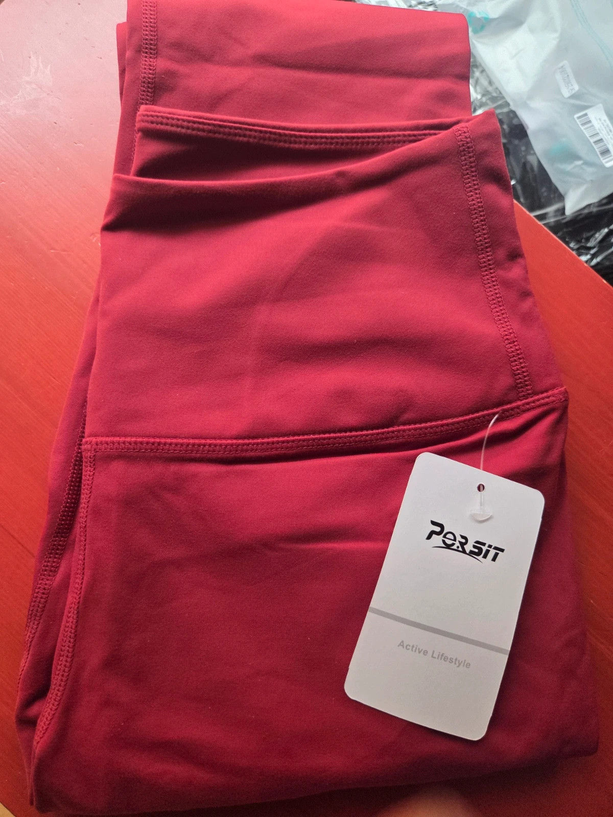 Leggings Deportivos Persit - Talla M - Color Burdeos/Vino (Nuevos) – Persit – taille M / 38 / 10 3