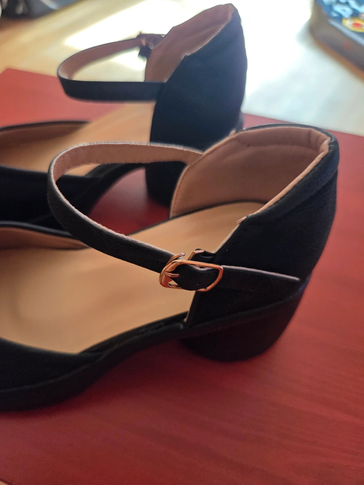 Zapatos Estilo Mary Jane Negros - Tacón Bloque y Plataforma -Talla 36 (Marcados como 37) – Para – taille 36 2